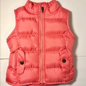 Circo Pink Puffer Vest Girl Size 18M